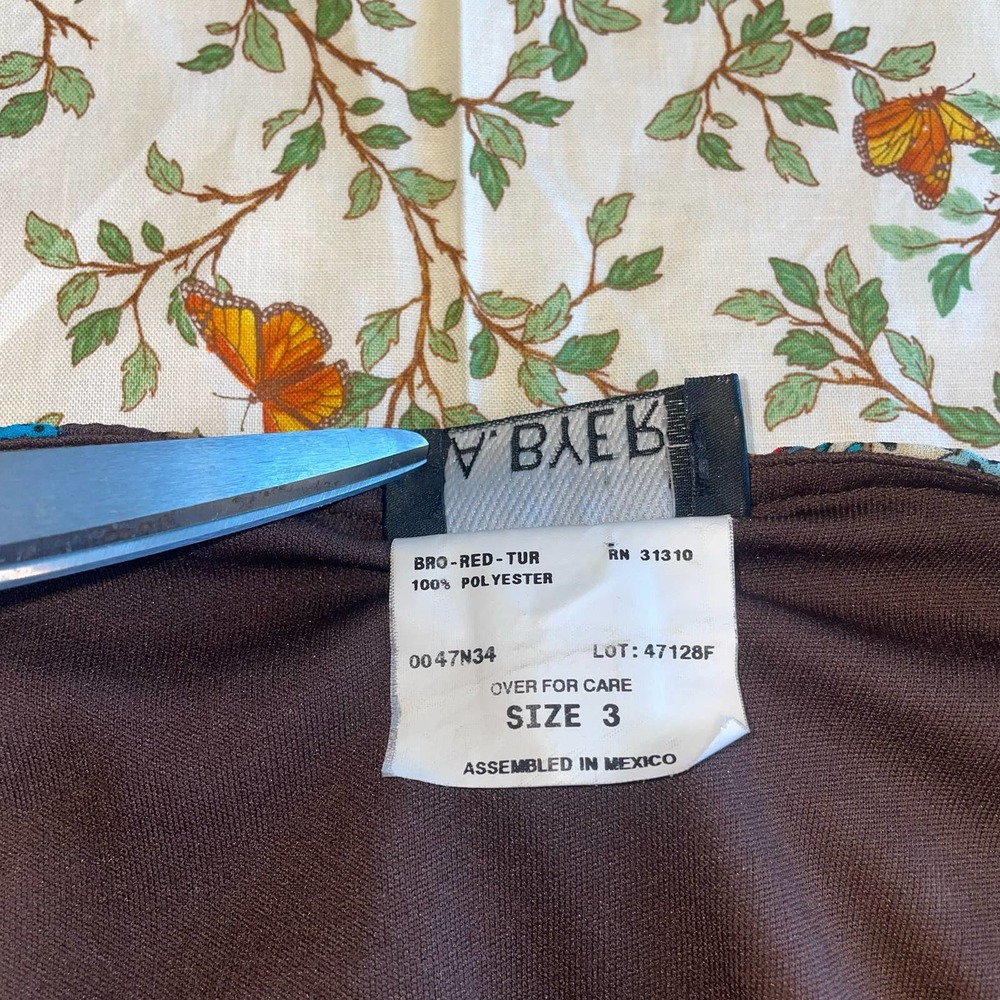 Women’s A. Byer Boho Paisley Summer Skirt - Picture 5 of 5